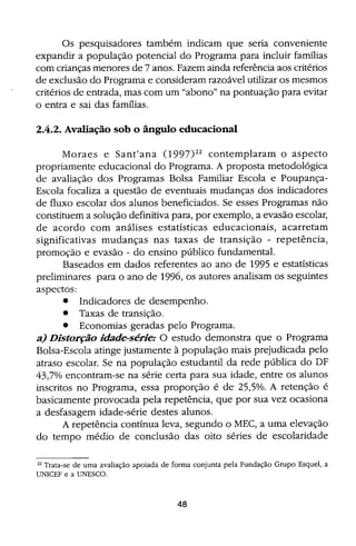 Bolsa Escola: melhoria educacional e redução da pobreza