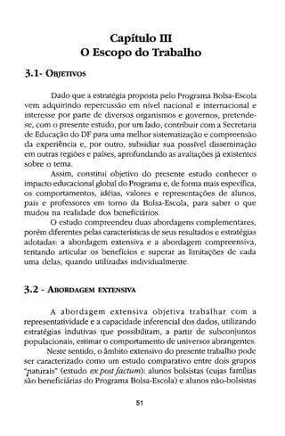 Bolsa Escola: melhoria educacional e redução da pobreza