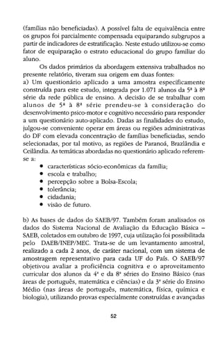 Bolsa Escola: melhoria educacional e redução da pobreza