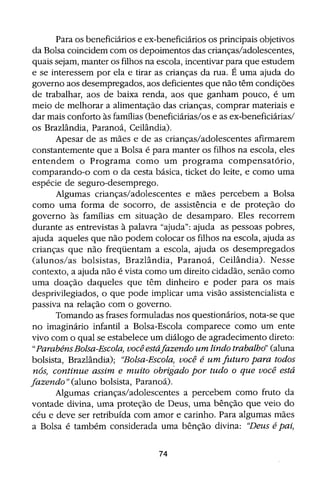 Bolsa Escola: melhoria educacional e redução da pobreza