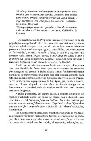 Bolsa Escola: melhoria educacional e redução da pobreza