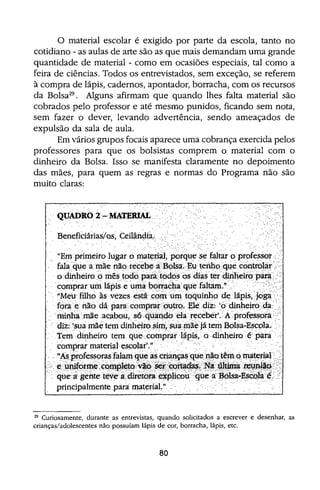 Bolsa Escola: melhoria educacional e redução da pobreza