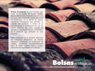 Bolsas ecologicas