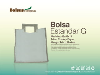 Bolsas ecologicas