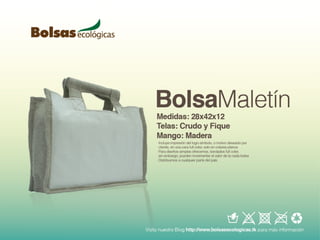 Bolsas ecologicas