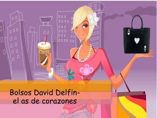 Bolsos david delfin- el as de corazones