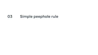 03 Simple peephole rule
 