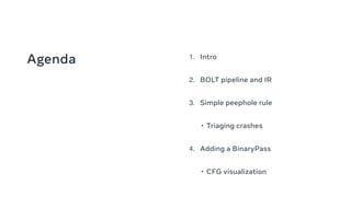 Adding a BOLT pass | PPT