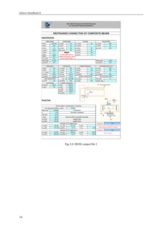 Infaso+‐Handbook	II	 	 	
16	
	
Fig.	2.2:	EXCEL	output	file	1	
	
 