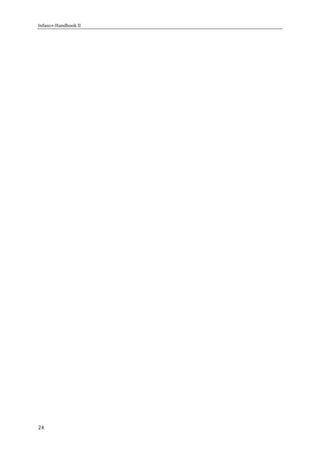 Infaso+‐Handbook	II	 	 	
24	
	 	
 
