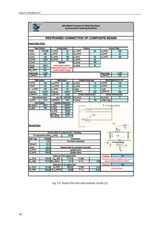 Infaso+‐Handbook	II	 	 	
46	
	
Fig.	3.5:	Output	file	with	intermediate	results	(1)	
	 	
 