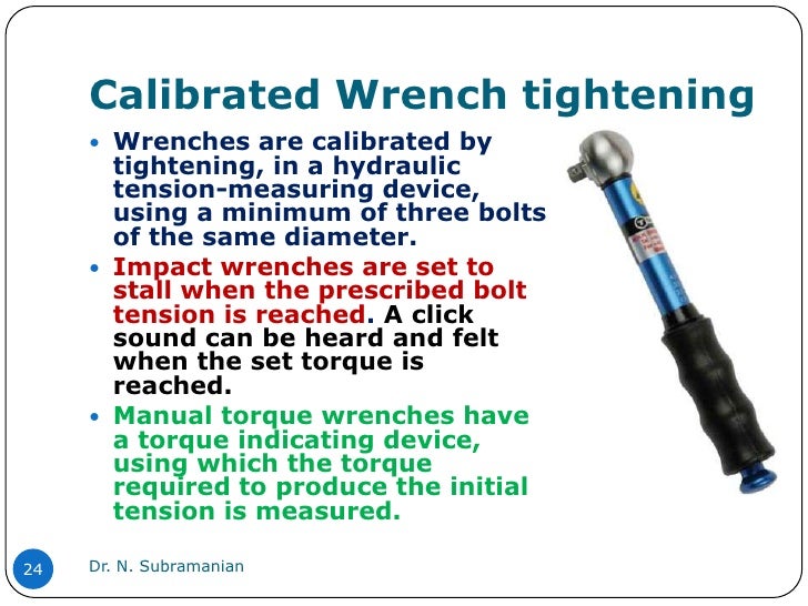 Bolted connections