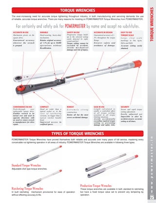 Powermaster 2024 torque wrench