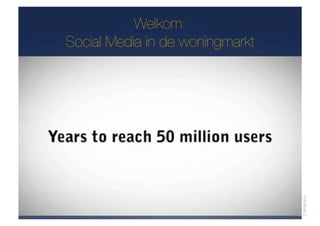 Welkom: !
                        Social Media in de woningmarkt




© 2012 - Budeco - the
Business Development
Company
 