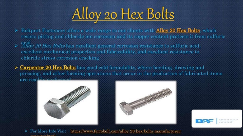 BPF Comprehensive Fastening Solution