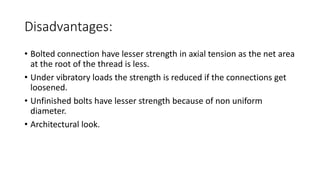 Axail Connection Bolts | PPTX