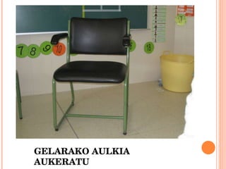 GELARAKO AULKIA AUKERATU 