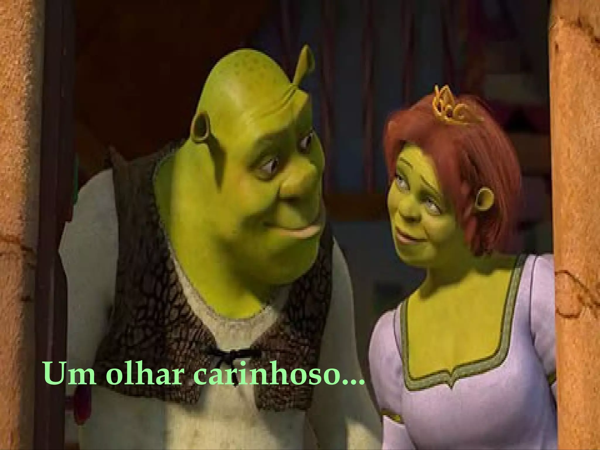 Um olhar carinhoso...