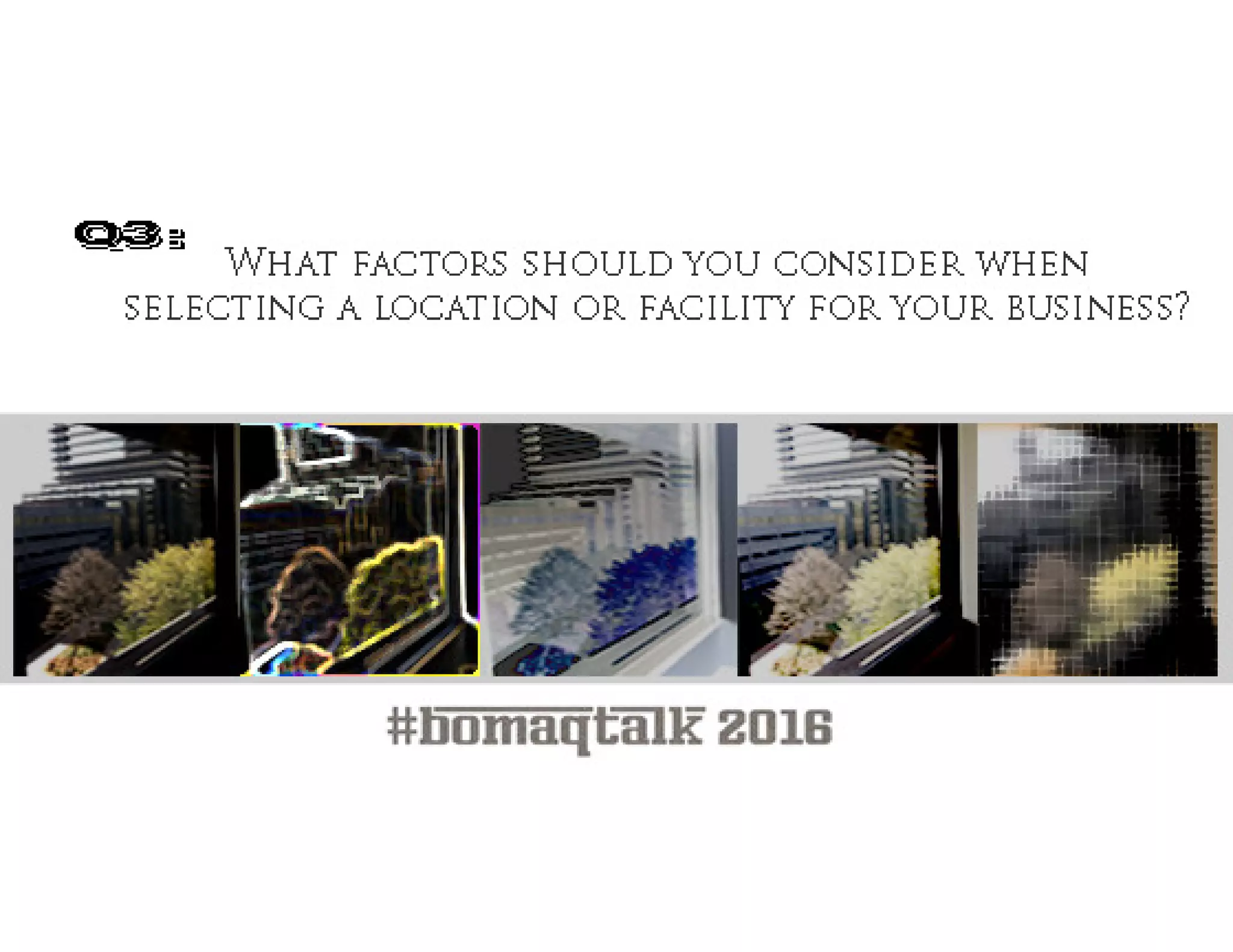 The Universal Language of Project Management Session 3 Facilities