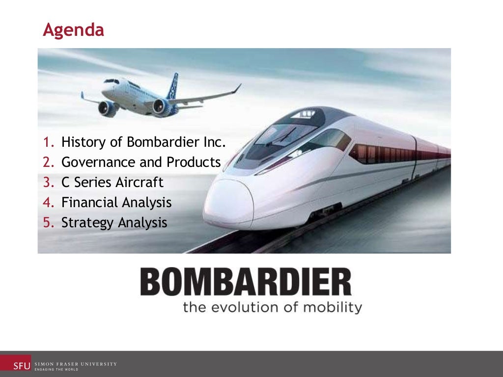 Strategic Analysis of Bombardier Inc.