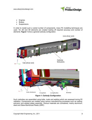 Bombardier Transportation - Fast Tracking Rail Vehicle Design | PDF