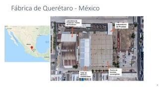 Fábrica de Querétaro - México
7
 