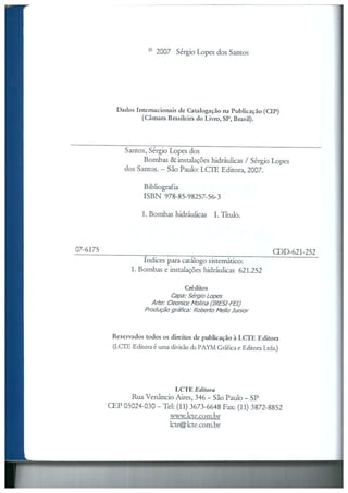 Bombas &amp; instalações hidráulicas