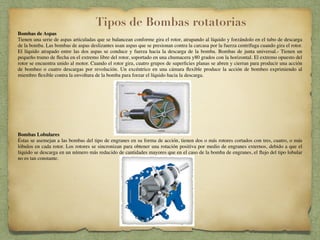 Bombas rotatorias 28