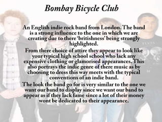 Bombay bicycle club powerpoint 