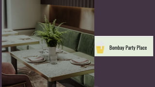 ABOUT US
A new place in Dombivali which is completely
going to change the dining & party scene in
Dombivali.
The place wou...