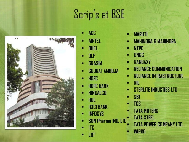 bombay stock exchange