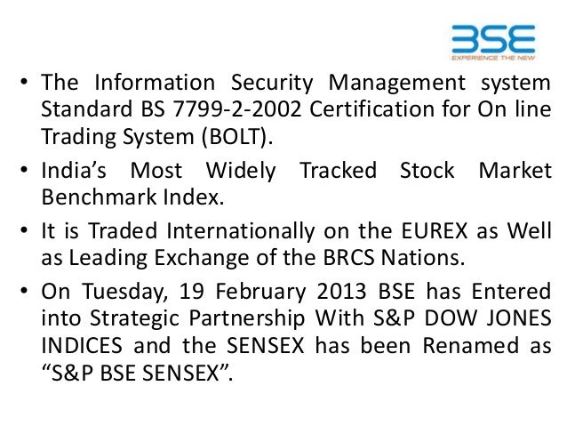 Trading system of bombay stock exchange