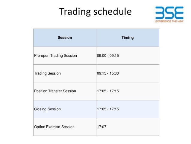Trading system of bombay stock exchange