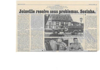 Bombeiros voluntários o exemplo de Joinville