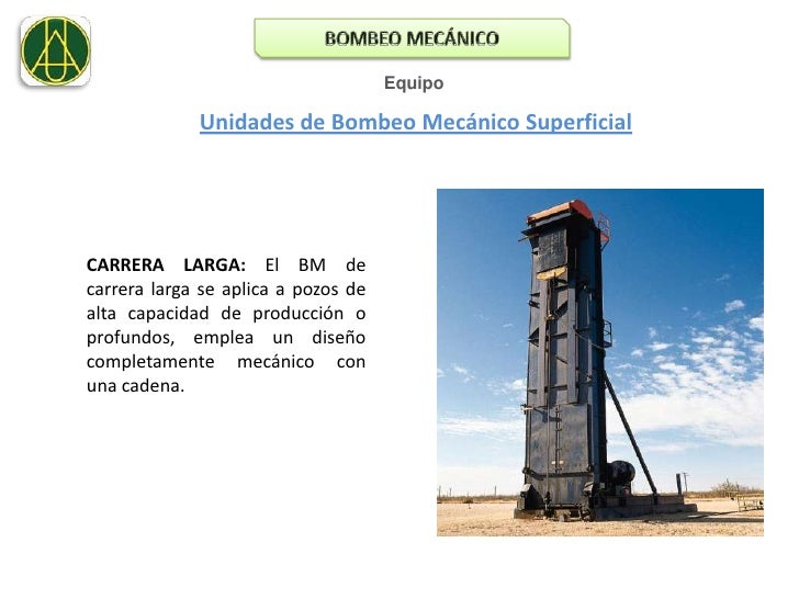 Bombeo mecanico. presentacion. Bombeo mecanico. presentacion.