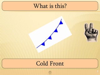 What is this?




 Cold Front
                1
 