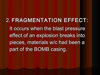 Bomb Identification & Detection | PPT