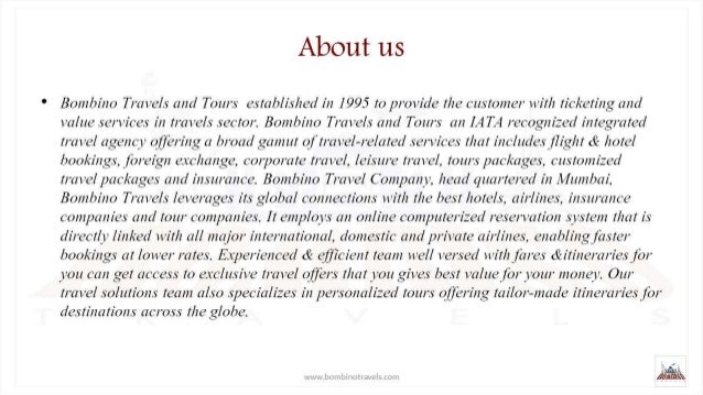 Online Travel Agency