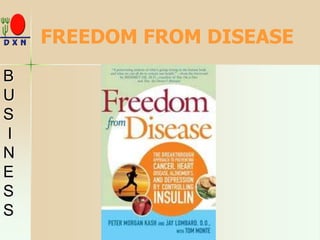 FREEDOM FROM DISEASE
B
U
S
I
N
E
S
S
 