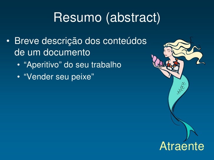 Como fazer um resumo de um artigo