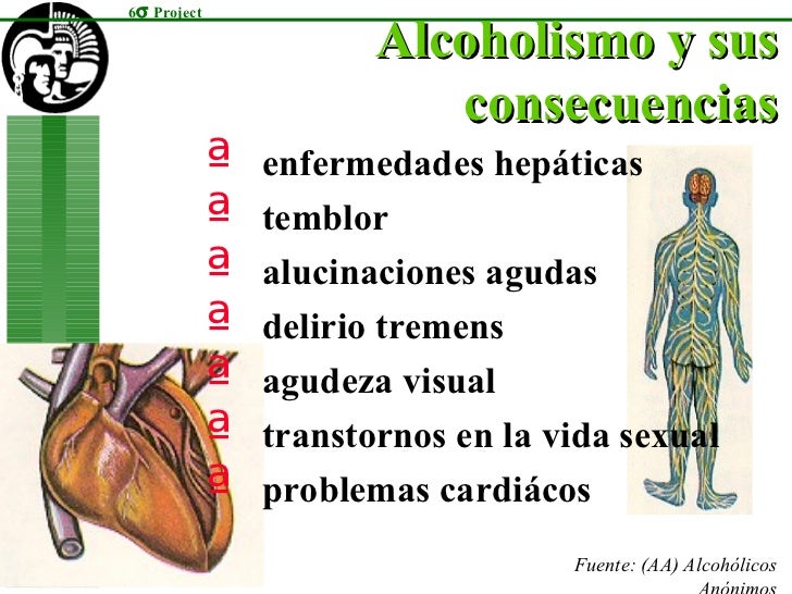 Las recomendaciones médicas del alcoholismo