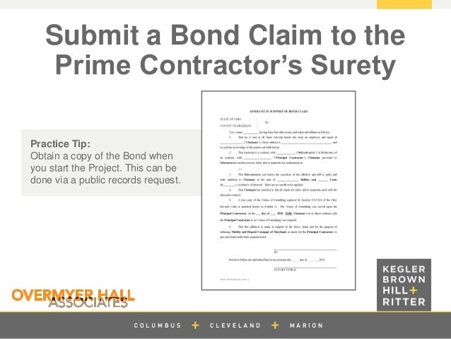 sample performance bond claim letter Bond Claims: How to Make Them How to Avoid Them sample performance bond claim letter Bond Claims: How to Make Them How to Avoid Them