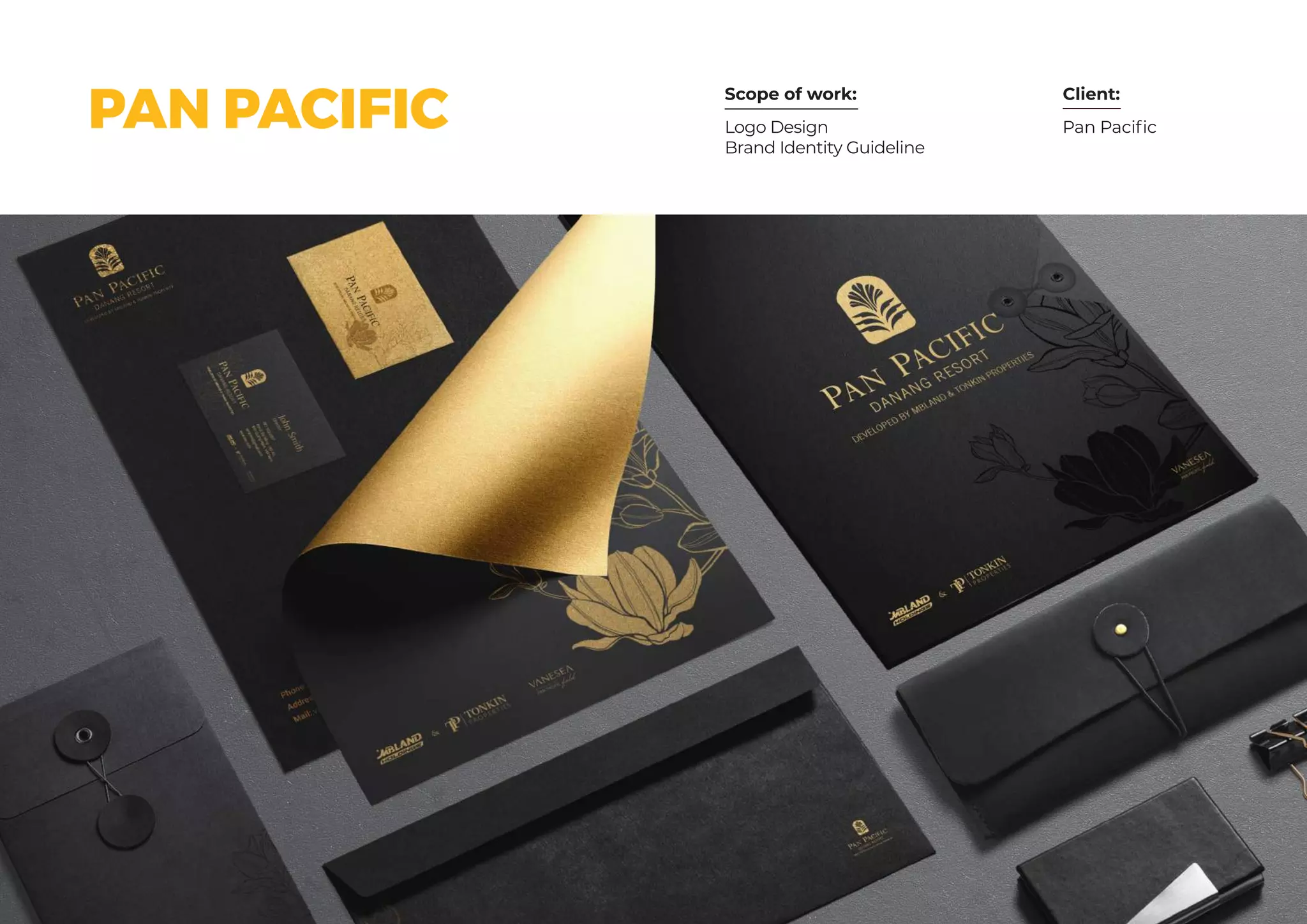 Scope of work: Client:
PAN PACIFIC Pan PacificLogo Design
Brand Identity Guideline
 