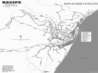MAPA DA REDE E EVOLUÇÃO 