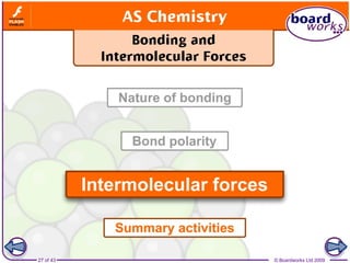 27 of 43 © Boardworks Ltd 2009
 