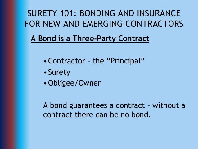 what is a contract surety bond learn contract surety 101 5 638