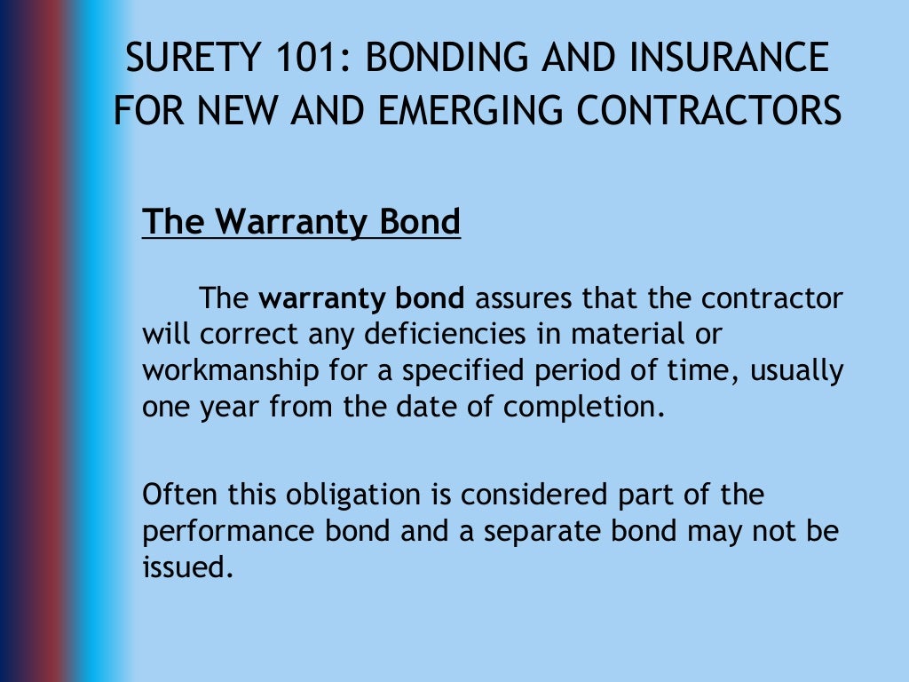 What Is A Contract Surety Bond? Learn Contract Surety 101