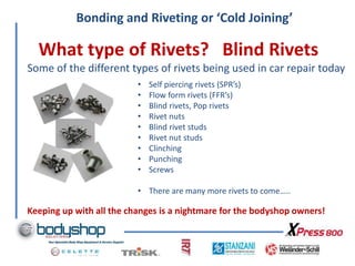 Bonding and riveting Dec 2014 | PPTX