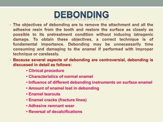 Bonding in orthodontics | PPTX