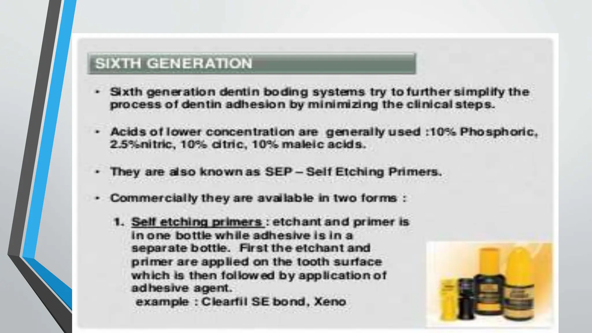 Presentation on Bonding Of Resin Based Materials